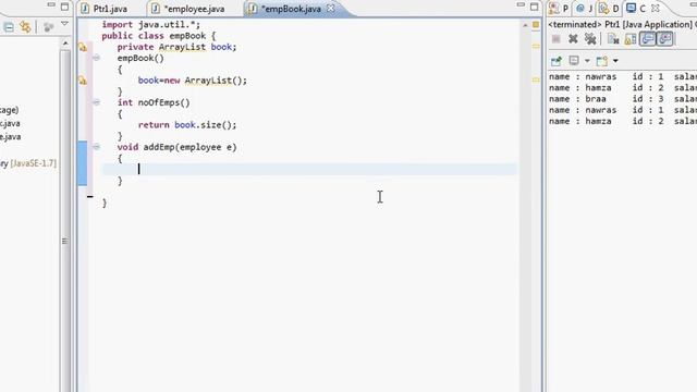 JAVA arrayList смотреть онлайн
