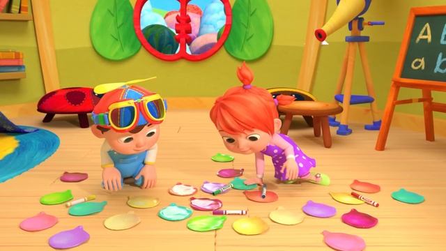 ABC Song with Balloons | CoComelon Nursery Rhymes & Kids Songs смотреть онлайн