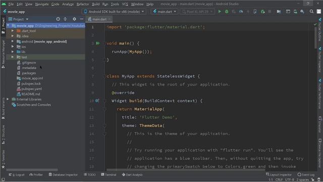 Part 1 - Getting API Key | Flutter Movie App using TMDB API | Flutter Complete App Tutorial смотреть онлайн
