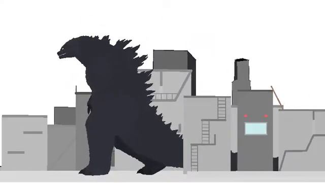 Legendary Godzilla 2014 Test (with stomp sound) | Stick Nodes pro | Stk by King GojiRaptor смотреть онлайн