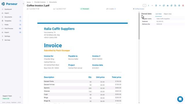 How to extract text from PDFs in just a few clicks with Parseur смотреть онлайн