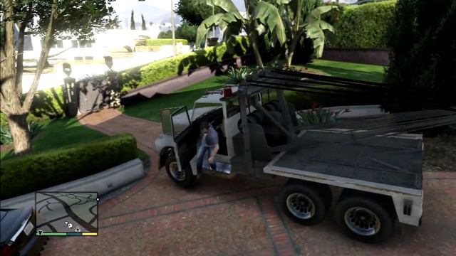 GTA V - How to get stuck cars out of a garage (Easiest Way) смотреть онлайн