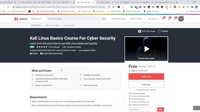 Udemy Free Courses With Certificates, get certificate in just 2 minutes 25 June 2020 смотреть онлайн
