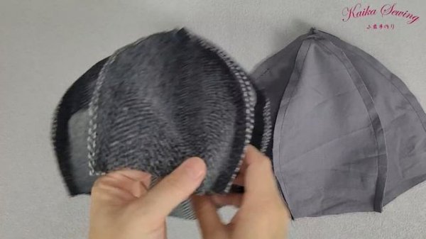 キャスケットの作り方/手作教學-DIY報童帽/DIY Newsboy Cap/ Sewing Tutorial