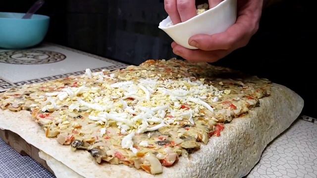 Новогодний стол 2022!Рулет с крабовыми палочками!Что приготовить на новый год! смотреть онлайн