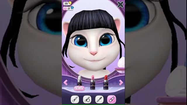 Как сделать макияж кошке Анжела из игры смотреть онлайн