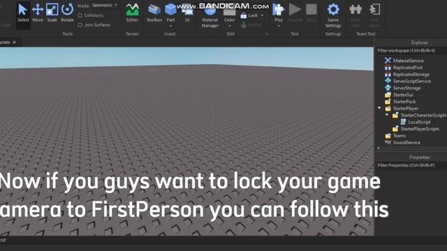 How to Make a "Realistic First Person Camera" in Roblox Studio | 2022 смотреть онлайн