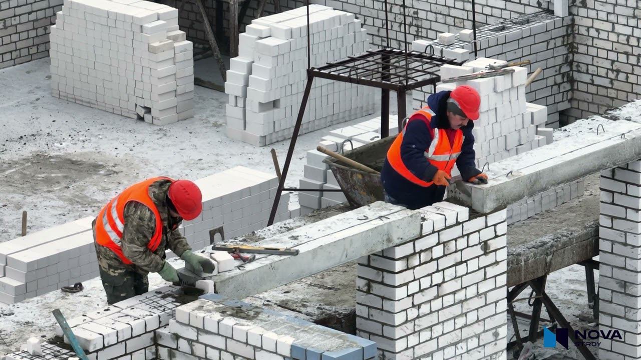 Ход строительства ЖК «Достояние» — Январь смотреть онлайн