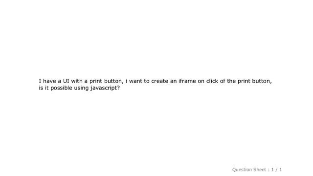 HTML : Is it possible to create an iframe on click of a button using javascript смотреть онлайн