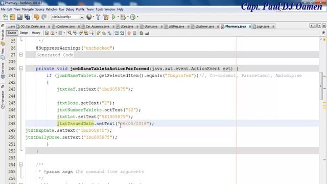 How to Create Pharmacy Management System in Java NetBeans - Part 2 of 3 смотреть онлайн