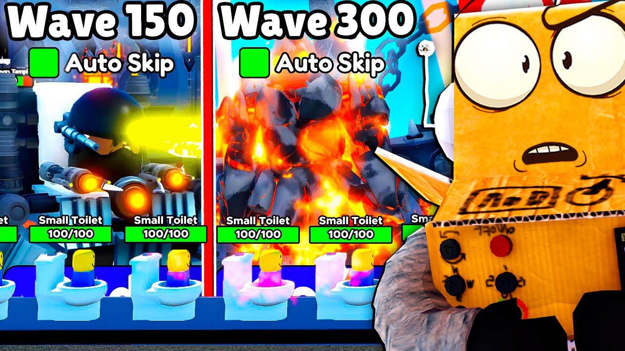 ПОЛУЧИЛ СРАЗУ 2 БОЖЕСТВЕННЫХ ЮНИТА! 101 СЕРИЯ ROBLOX Toilet Tower Defense смотреть онлайн