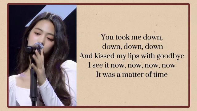 BABYMONSTER - AHYEON 'Dangerously' Karaoke With Easy Lyrics