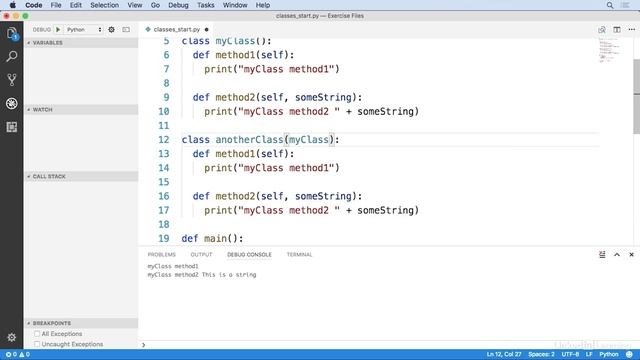 Python Tutorial - CLASSES for object-oriented programming смотреть онлайн