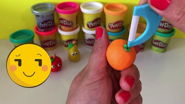 ПЛАСТИЛИНнен жемістерді жасап көр! Лепим фрукты из пластилинов. ZHEMISTER смотреть онлайн