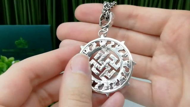 Серебряный оберег Одолень Трава 67011 смотреть онлайн