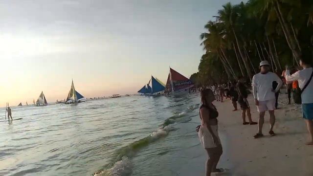 (Boracay island trops) vlog part 3 # sunset view смотреть онлайн