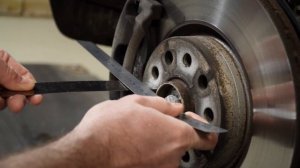 Правильный замер суппорта для изготовления дисков.