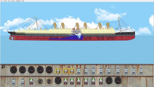 Sinking An Unfinished Ocean Liner! | Floating Sandbox
