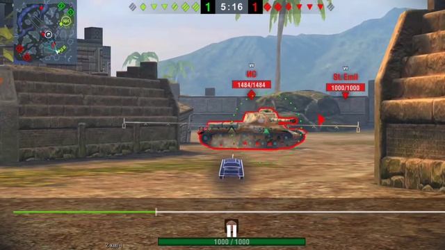Смачный, плотный такой заряд ПТ-САУ / World of Tanks ( версия для телефона). смотреть онлайн