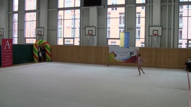 Зариленко Александра, 4 поток КМС, мяч смотреть онлайн