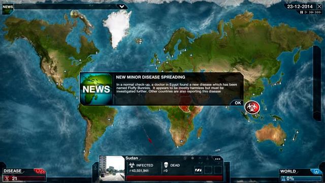 Veitchy Plays - Plague Inc: Evolved [Early Access] смотреть онлайн