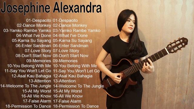 Best Of Josephine Alexandra 2022 | Fingerstyle Guitar Cover | Josephine Alexandra Greatest Hits