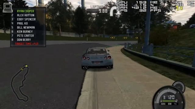 Need For Speed ProStreet Gameplay GeForce 7200 GS смотреть онлайн