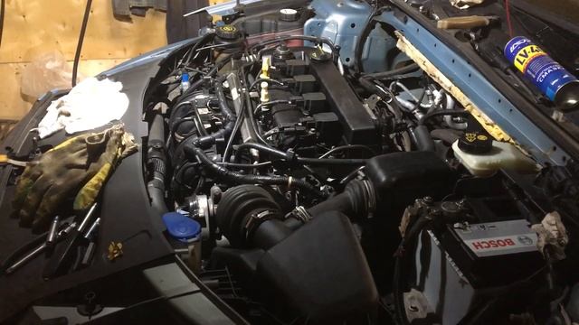 Мондео 4. 2.3 Первый запуск после переборки двигателя. смотреть онлайн