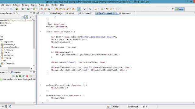 ExtJS Single Page Application Tutorial - Part 5, Popup Controller смотреть онлайн