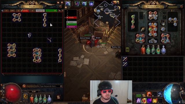 MINHA NOVA BUILD FAVORITA DO PATH OF EXILE! Hexblast Mines - Path of Exile Affliction смотреть онлайн