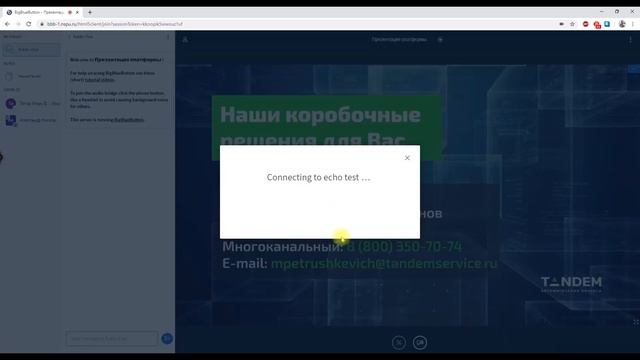 Подключения к вебинару на платформе BigBlueButton смотреть онлайн