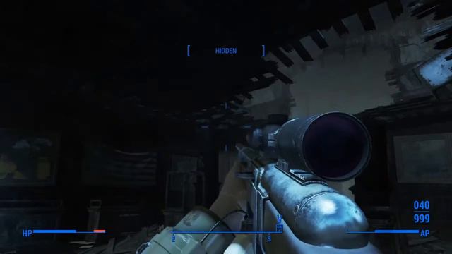 Fallout 4 - Bullet WitcH sniper Build # 69/ National Guard training yard смотреть онлайн