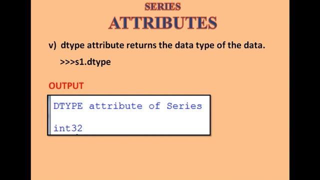 Attributes of Series in Pandas || Class XII || Python Programming смотреть онлайн
