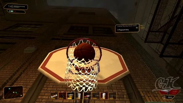 Deus ex human revolution Баскетбол Как забросить мяч Прохождение Бонус №4 смотреть онлайн