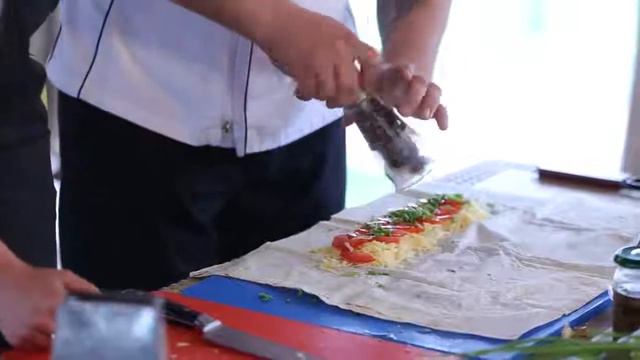 Утренний эфир / Будет вкусно: лаваш с моцареллой смотреть онлайн