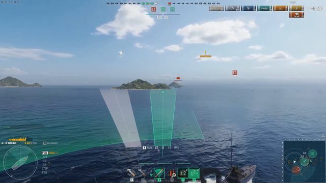 World of Warships! Два задания + ящик + прокачка капитана! смотреть онлайн
