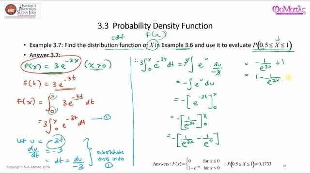 Cumulative Distribution Function for Continuous RV смотреть онлайн
