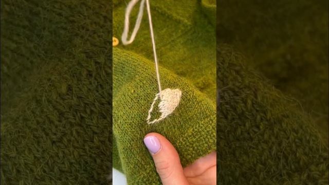 Вышивка Ежика на вязаном изделии 1часть смотреть онлайн