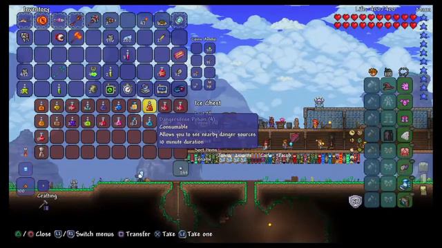 Terraria! Destroyer Boss battle! смотреть онлайн
