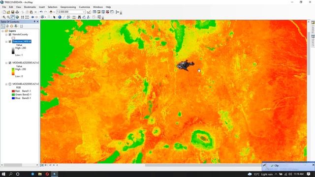 Processing Multi-Dimensional HDF Data File Format- Tree Cover Data in ArcGIS for Tree Cover Mapping смотреть онлайн