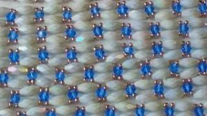 Бисероплетение.  Мастер класс.  Украшение из бисера. Ожерелье и браслет. Пошаговый МК.