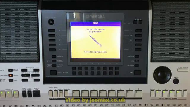 Yamaha PSR-S700 Original Demo Sounds