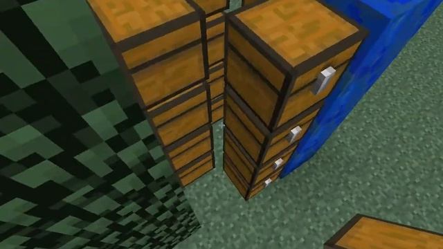 Как построить с сундуков и воды лифт в майнкрафте смотреть онлайн