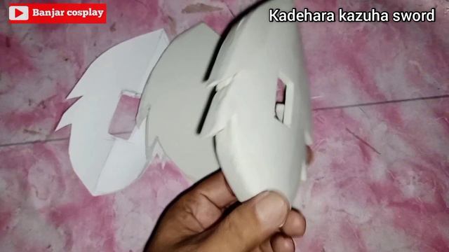 Membuat pedang Cosplay kadehara kazuha| Banjar cosplay смотреть онлайн