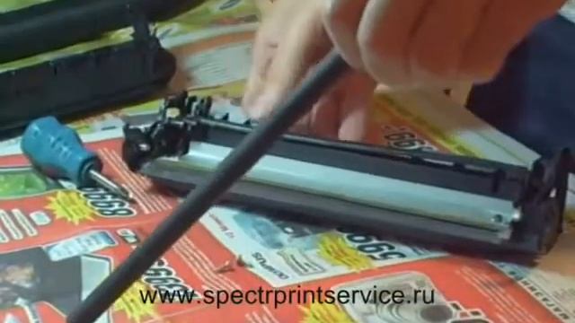 Заправка картриджа 2612 смотреть онлайн