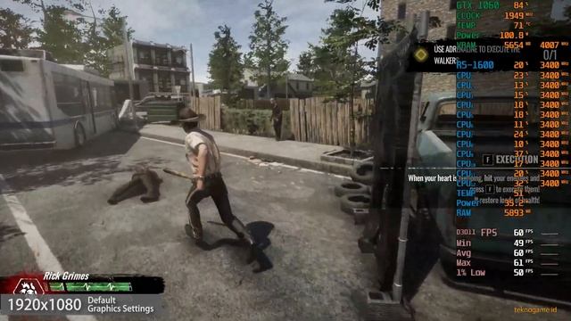 The Walking Dead: Destinies | GTX 1060 6GB | Ryzen 5 1600 смотреть онлайн