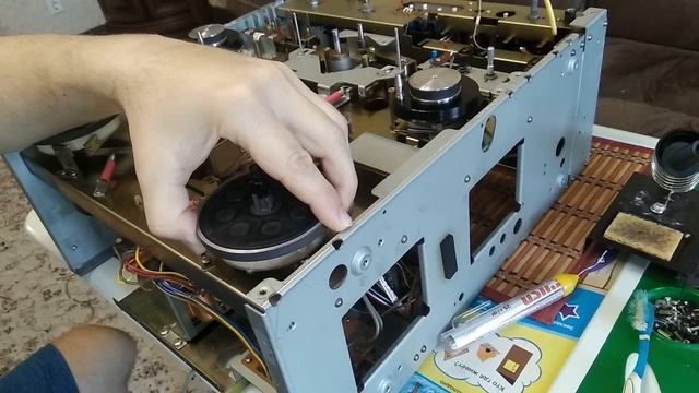 AKAI GX-635D. Ремонт с первым пуском. смотреть онлайн