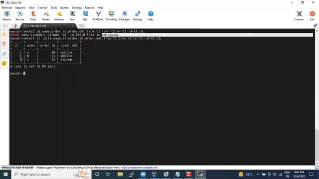 SQL - JOIN's | Inner | Right outer | Left outer | Tutorial for Beginner | Full SQL Course смотреть онлайн