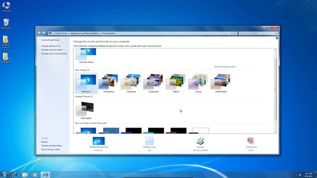 Windows 7 Dark Theme 2022